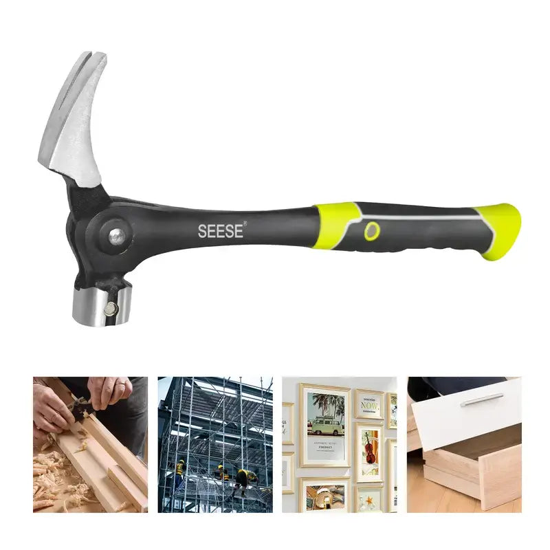 Claw hammer magnetic adjustable