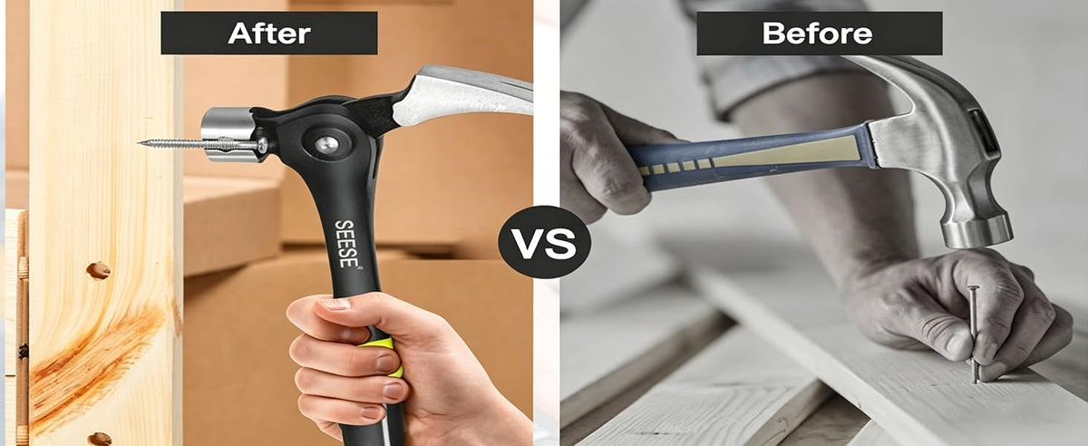 Claw hammer magnetic adjustable