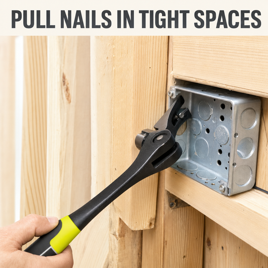 Claw hammer magnetic & adjustable