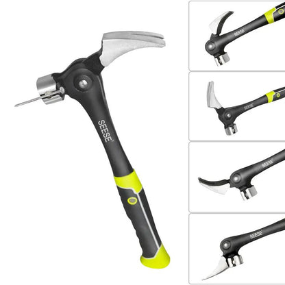 Claw hammer magnetic adjustable